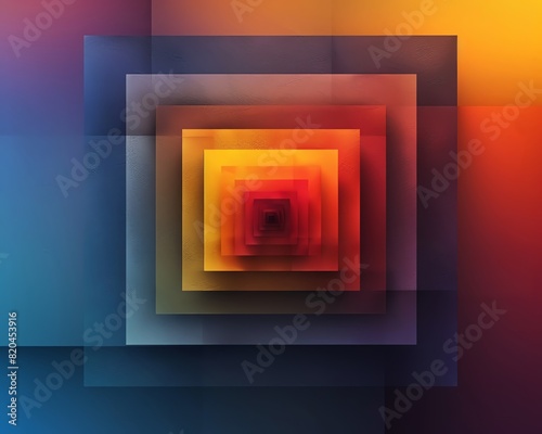 Square Abstract background A quadrilateral with four equal sides and four right angles