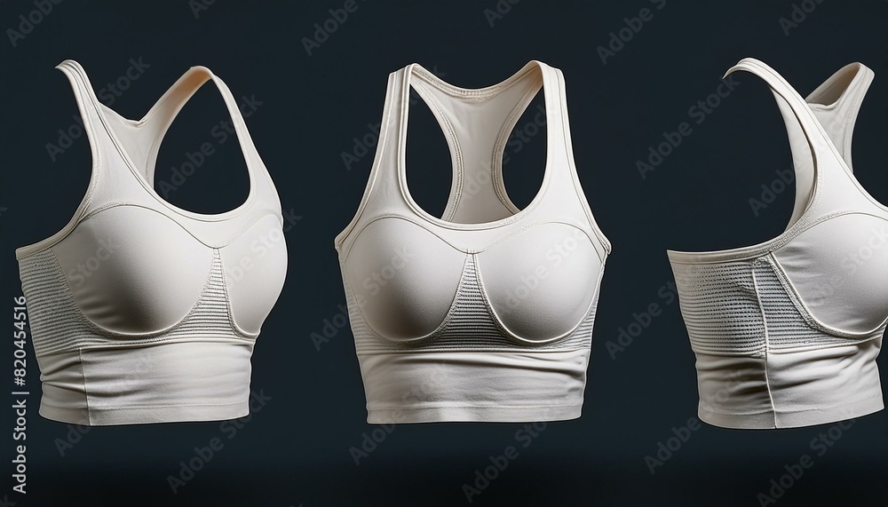 Vivo Fitness Bra Top - White