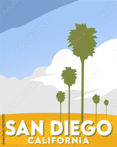 san diego california with beautiful views of san diego