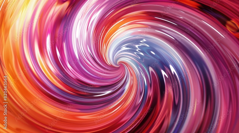 Abstract swirls of colors in dynamic motion Abstract swirls of colors in dynamic motion
