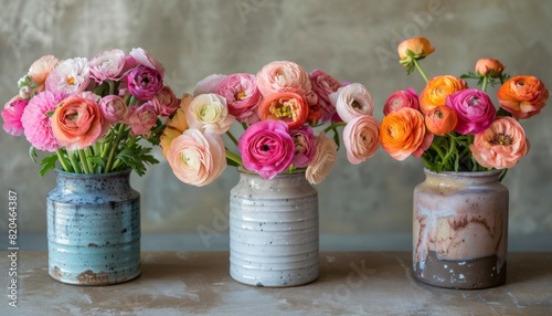 Floral Arrangements, Inspire photographers to create visually appealing compositions featuring Ranunculus flowers as the focal point of floral arrangements