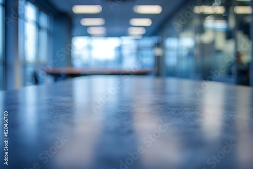 Wallpaper Mural An office desk top with blurred background of office. Good for background  Torontodigital.ca