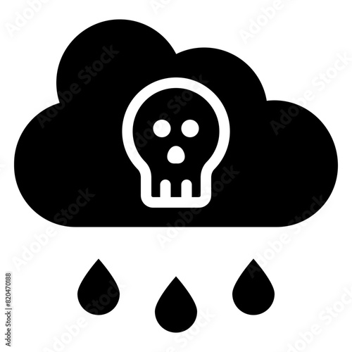 acid rain icon