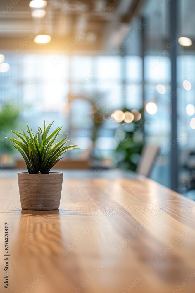 An office desk top with blurred background of office. Good for background An office desk top with blurred background of office. Good for background