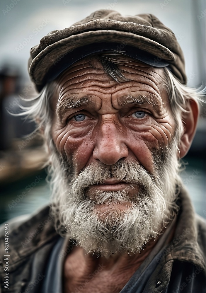 portrait of old man portrait of old man