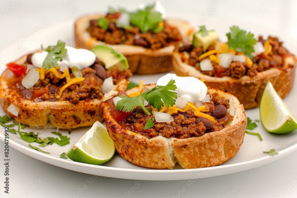 Cozy Slow Cooked Chili in Cheddar Bowls for a Satisfying Meal Cozy Slow Cooked Chili in Cheddar Bowls for a Satisfying Meal