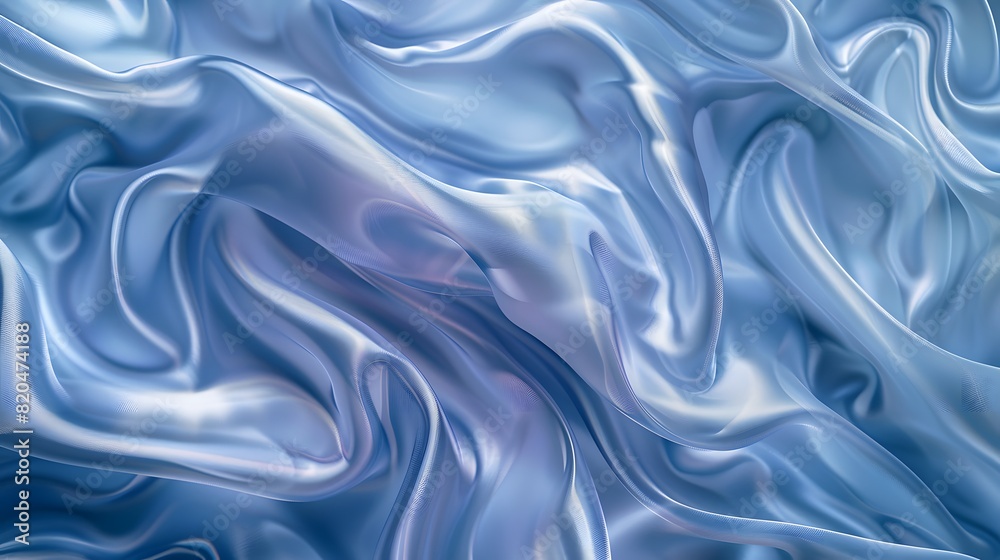 Obraz premium liquid wave caressing of luxurious silk