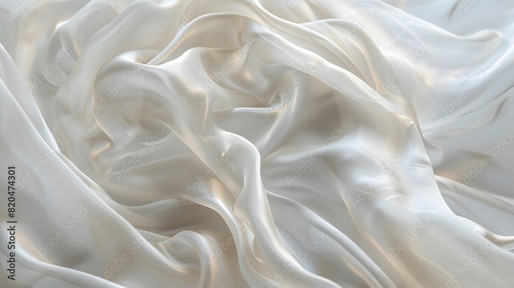 Obraz premium liquid wave caressing of luxurious silk