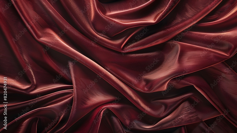 Obraz premium liquid wave caressing of luxurious silk