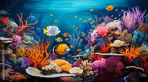 tropical coral reef