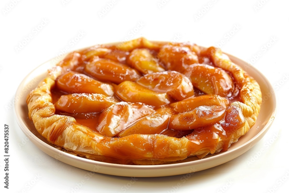 Classic French Dessert: Apple Tarte Tatin with Caramelized Butter and Sugar Classic French Dessert: Apple Tarte Tatin with Caramelized Butter and Sugar