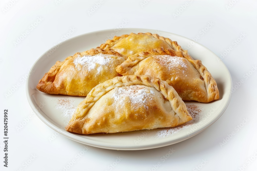 Gourmet Apple Sauce Empanadas with Cinnamon Spice Gourmet Apple Sauce Empanadas with Cinnamon Spice