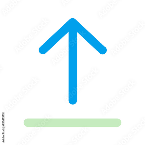 upload duo tone icon
