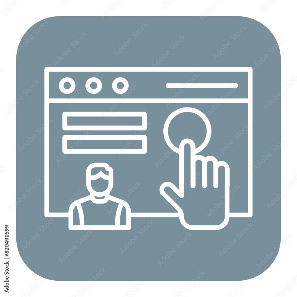 User Interface vector icon. Can be used for No Code iconset. User Interface vector icon. Can be used for No Code iconset.