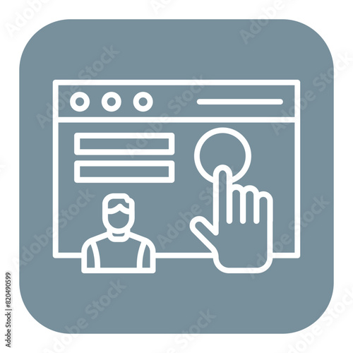 User Interface vector icon. Can be used for No Code iconset.