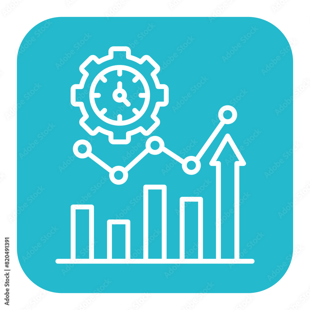 Efficiency vector icon. Can be used for Home Based Business iconset. Efficiency vector icon. Can be used for Home Based Business iconset.