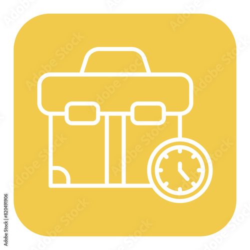Temporary Job vector icon. Can be used for Job Search iconset.