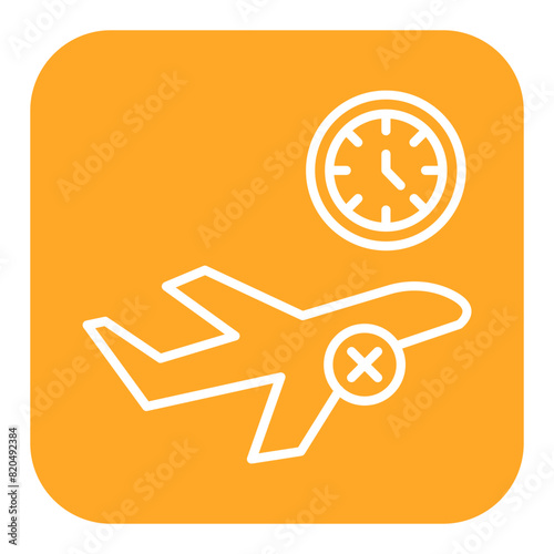 Last Minute Cancellation vector icon. Can be used for Travel Agency iconset.