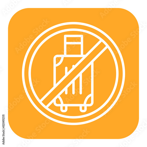 Travel Restrictions vector icon. Can be used for Travel Agency iconset.