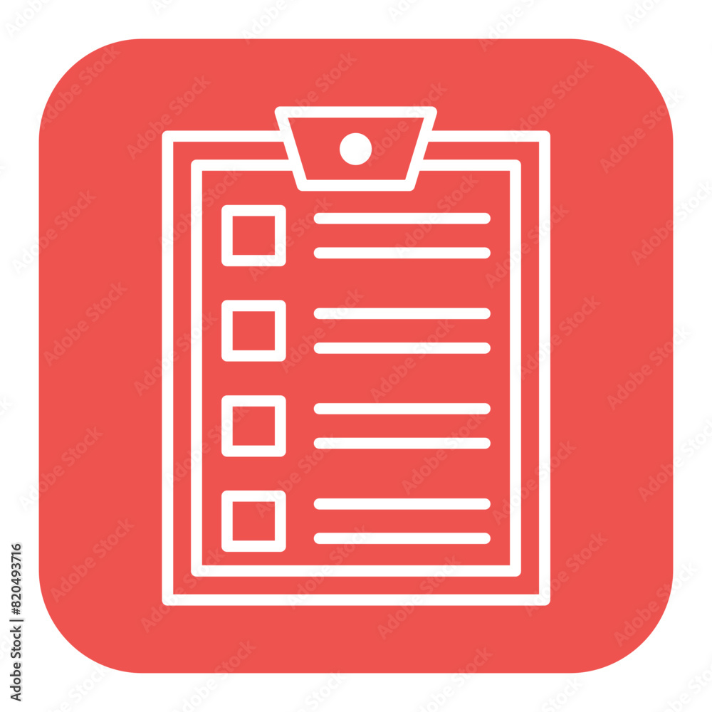Checklist vector icon. Can be used for Customer Feedback iconset. Checklist vector icon. Can be used for Customer Feedback iconset.