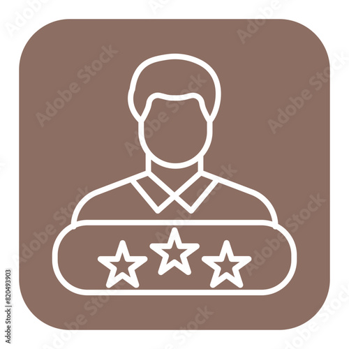 Satisfaction vector icon. Can be used for Customer Feedback iconset.