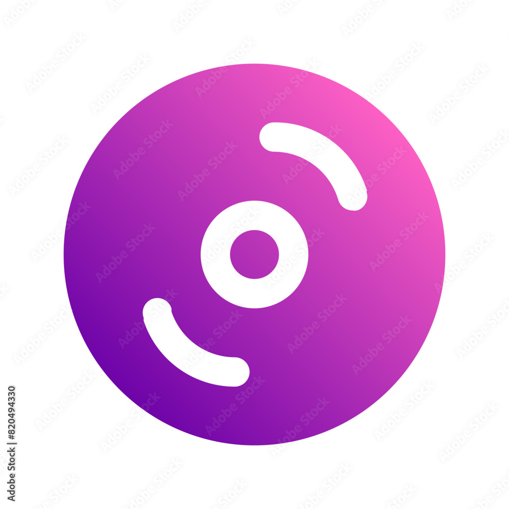 disk gradient icon disk gradient icon