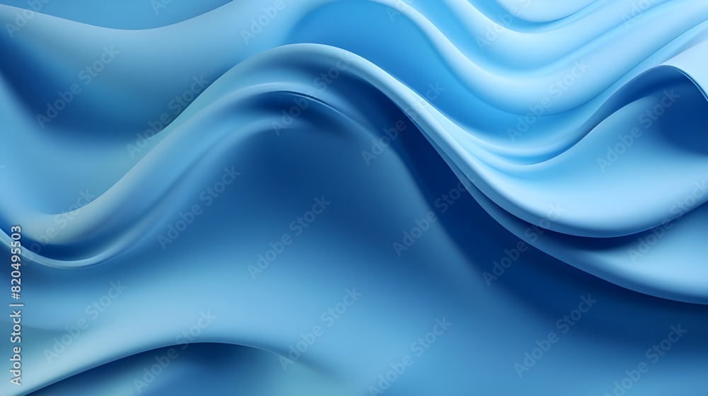 3d render abstract blue layered background fashion wallpaper
