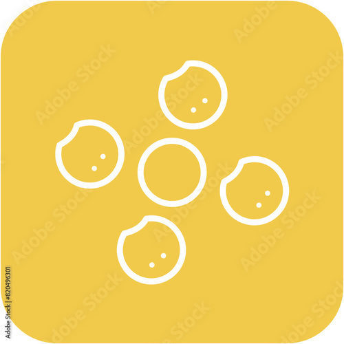 Iron Pellets vector icon. Can be used for Mettalurgy iconset.