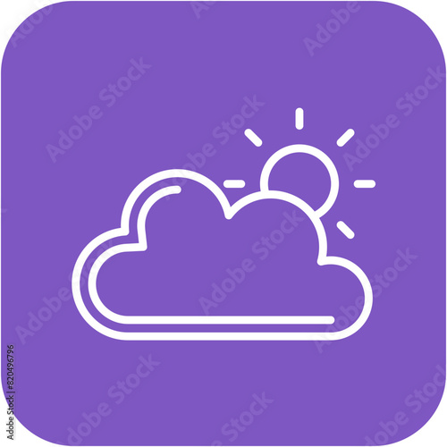 Weather vector icon. Can be used for Adventure iconset.