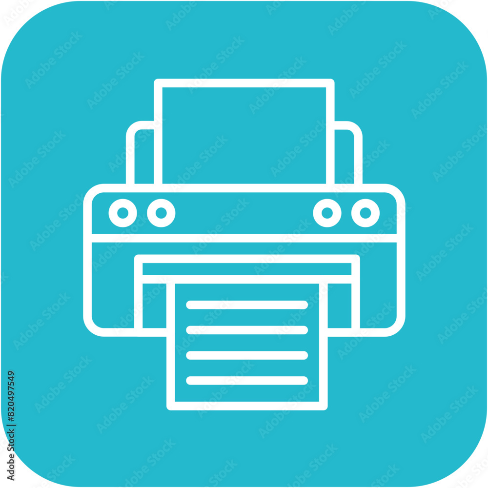 Printer Out vector icon. Can be used for Printing iconset. Printer Out vector icon. Can be used for Printing iconset.