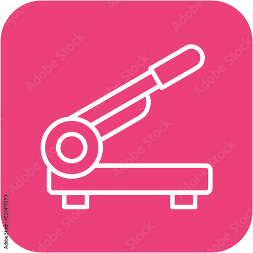 Paper Cutter vector icon. Can be used for Printing iconset.