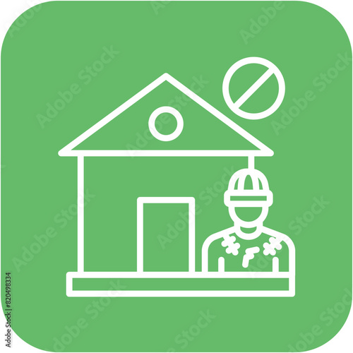 Homeless vector icon. Can be used for Homeless iconset.