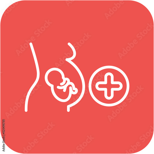 Postnatal Care vector icon. Can be used for Child Adoption iconset.