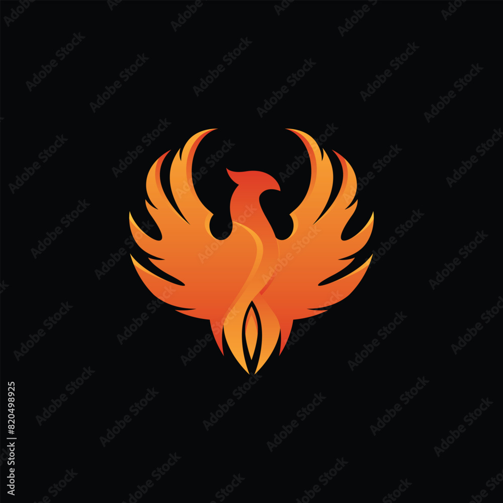 Phoenix Bird logo and brand identity Phoenix Bird logo and brand identity
