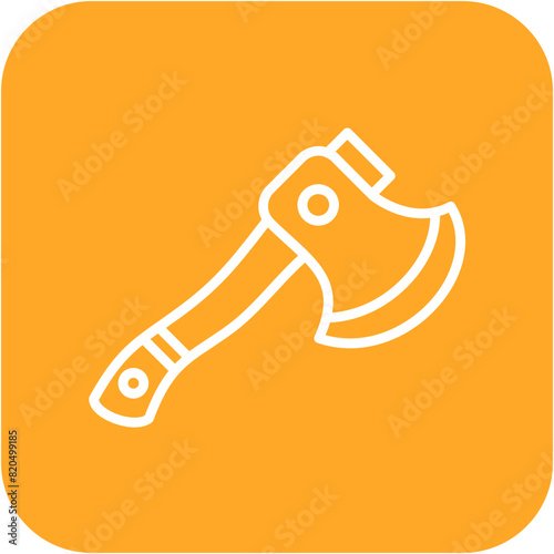Axe vector icon. Can be used for Shooting iconset.