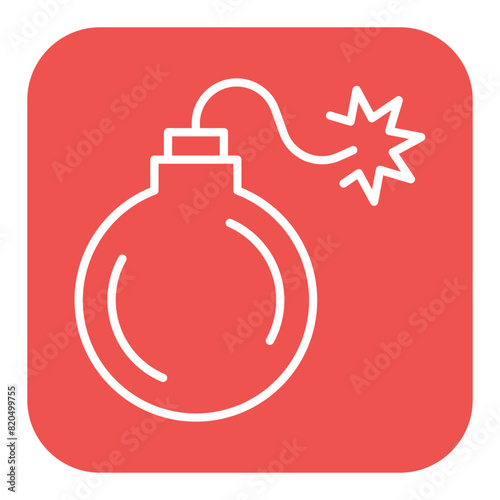 Bomb vector icon. Can be used for Crisis Mangement iconset.