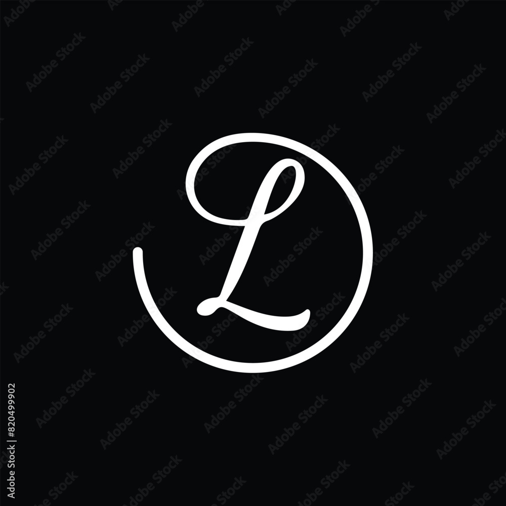 L logo and brand identity L logo and brand identity