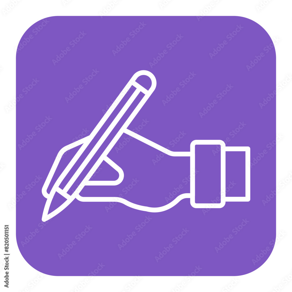 Hand With-pen vector icon. Can be used for Documents And Files iconset. Hand With-pen vector icon. Can be used for Documents And Files iconset.