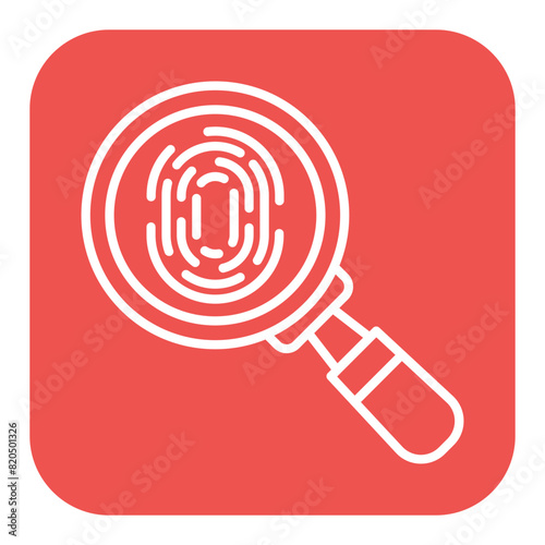 Investigator vector icon. Can be used for Crime Investigation iconset.