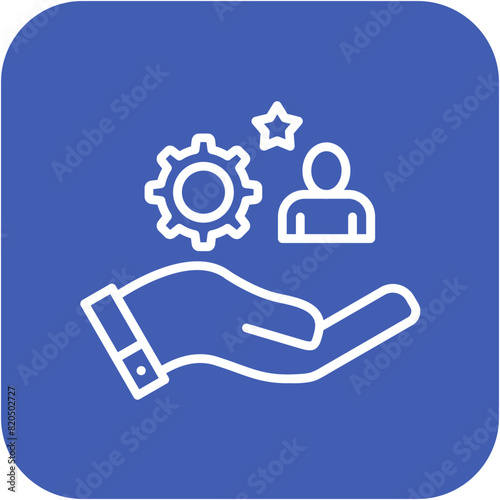 Responsibility vector icon. Can be used for Core Values iconset.