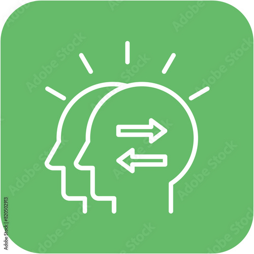 Harmony vector icon. Can be used for Core Values iconset.