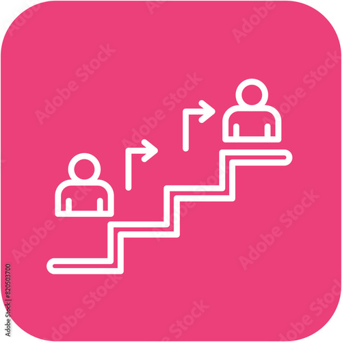Succession Planning vector icon. Can be used for Charity iconset.