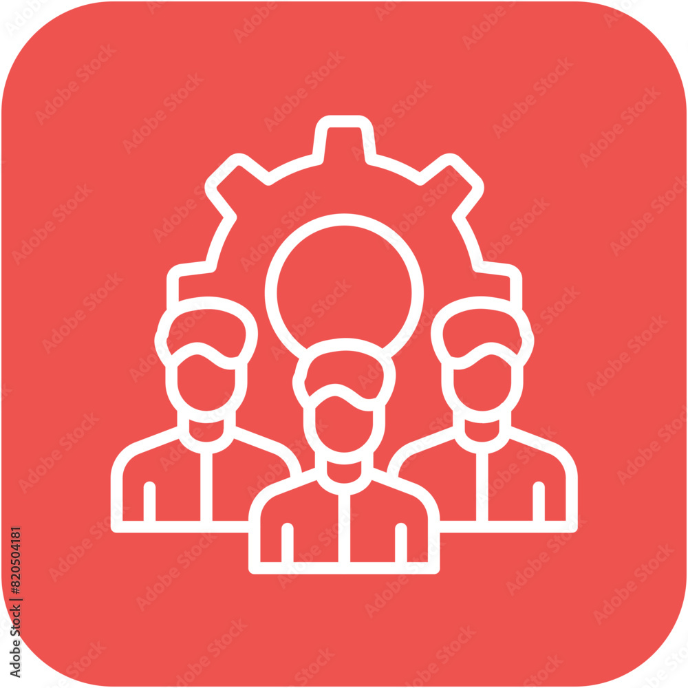 Team Collaboration vector icon. Can be used for Business Performance iconset. Team Collaboration vector icon. Can be used for Business Performance iconset.