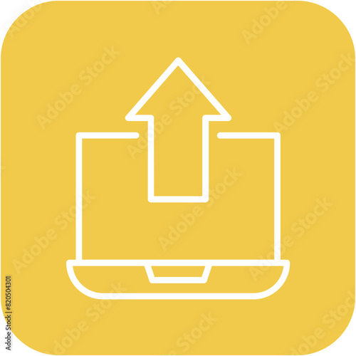 Output Rate vector icon. Can be used for Mass Production iconset.