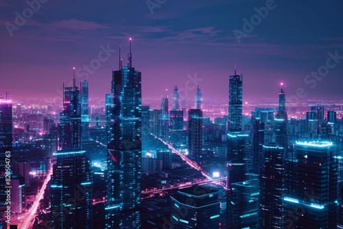 Wallpaper Mural Next-generation 5G technology visualization, Advanced Technology Concept Visualization ideas, Ai generated Torontodigital.ca