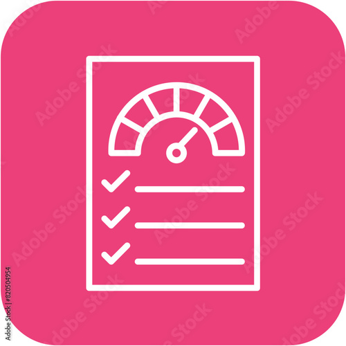 Credit Score vector icon. Can be used for Loan iconset.