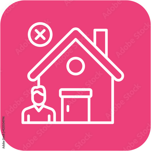 Loan Repossession vector icon. Can be used for Loan iconset.