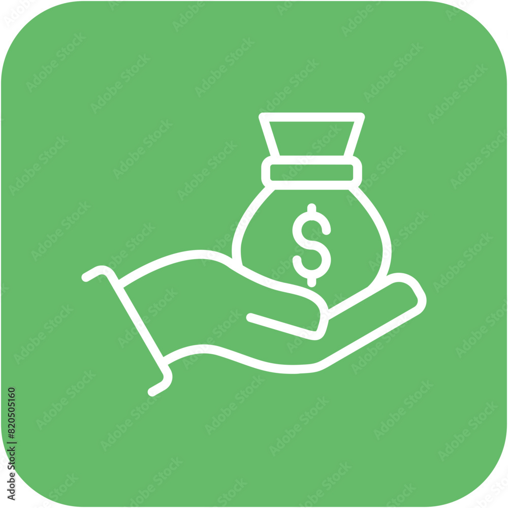 Personal Loan vector icon. Can be used for Loan iconset.