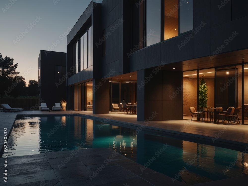 Obraz premium modern concept of a house