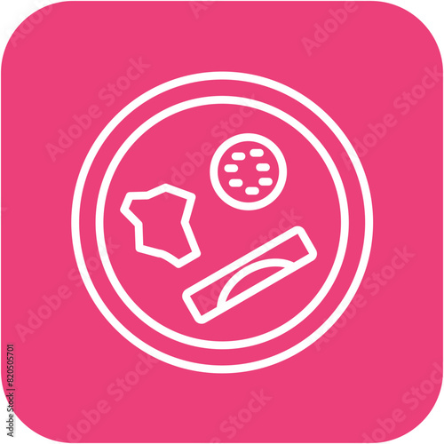 Masala Dosa vector icon. Can be used for World Cuisine iconset.
